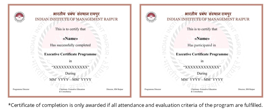 Data Science with IIM Raipur Certificate